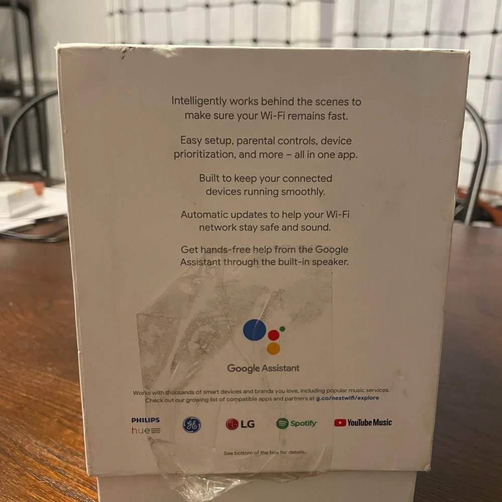 Google Nest WiFi router and mesh access point - New open box
